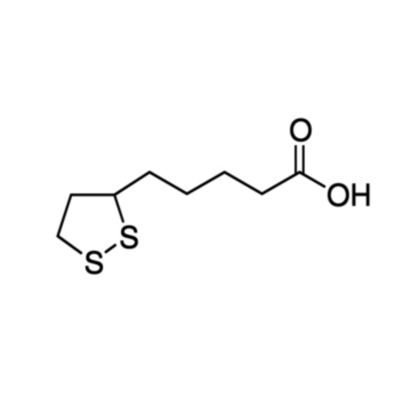 2 R-Alpha-Lipoic Acid - Maximum Daily Dosage 200mg - Two Ingredients