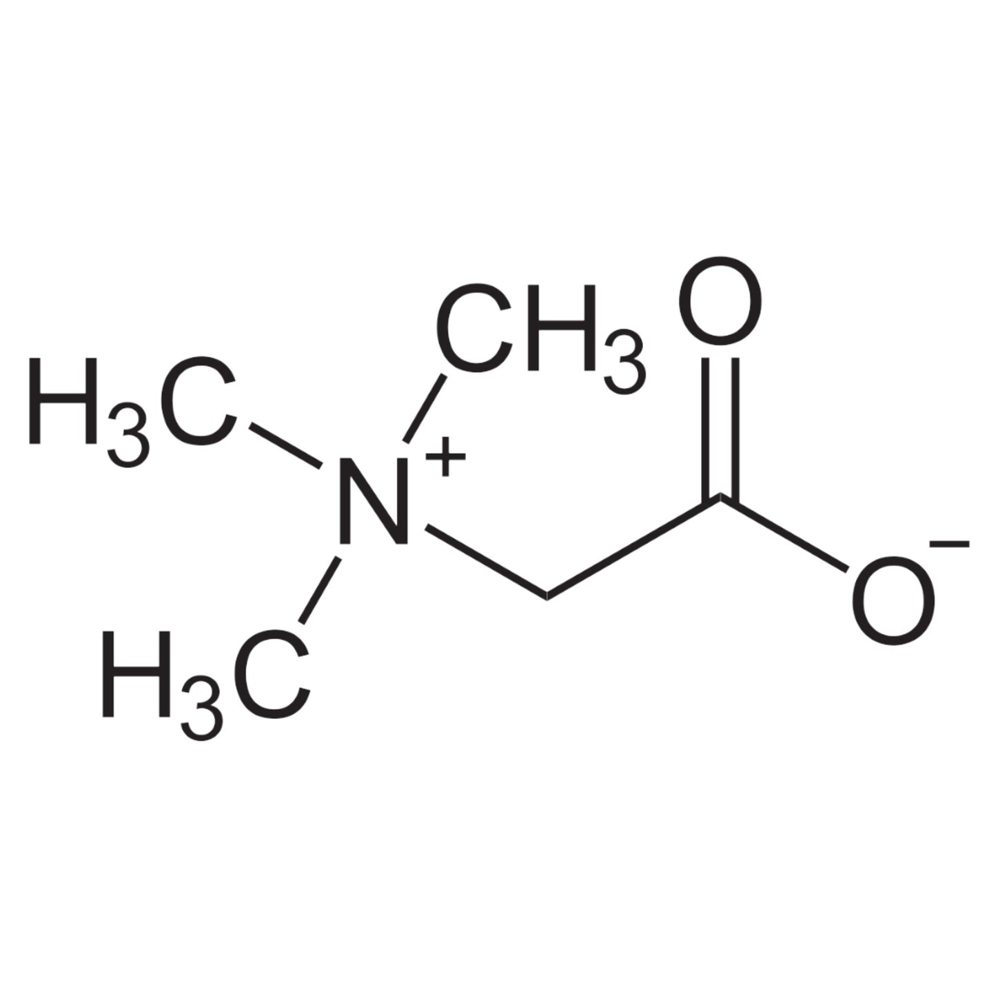 3 Betaine Anhydrous Trimethylglycine (TMG) - Three Ingredients