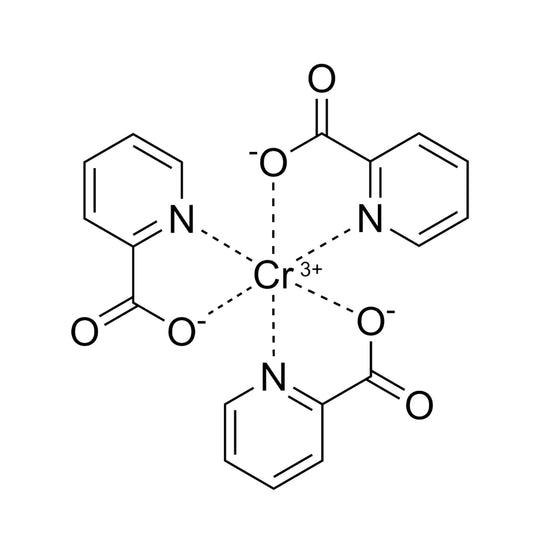 3 Chromium Picolinate - Maximum Daily Dosage 200 mcg- Three Ingredients