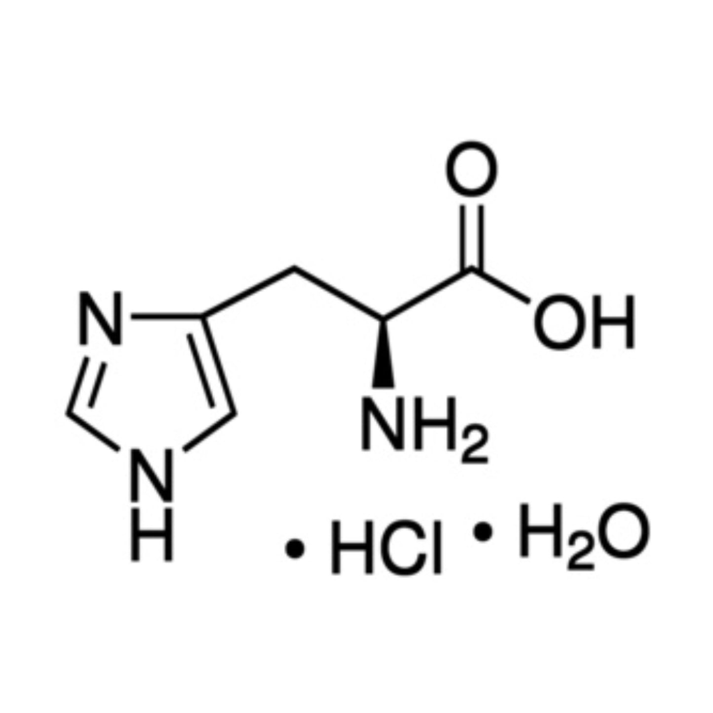 1 L-Histidine HCL (Maximum Daily Dosage 500mg) - 120 Capsules