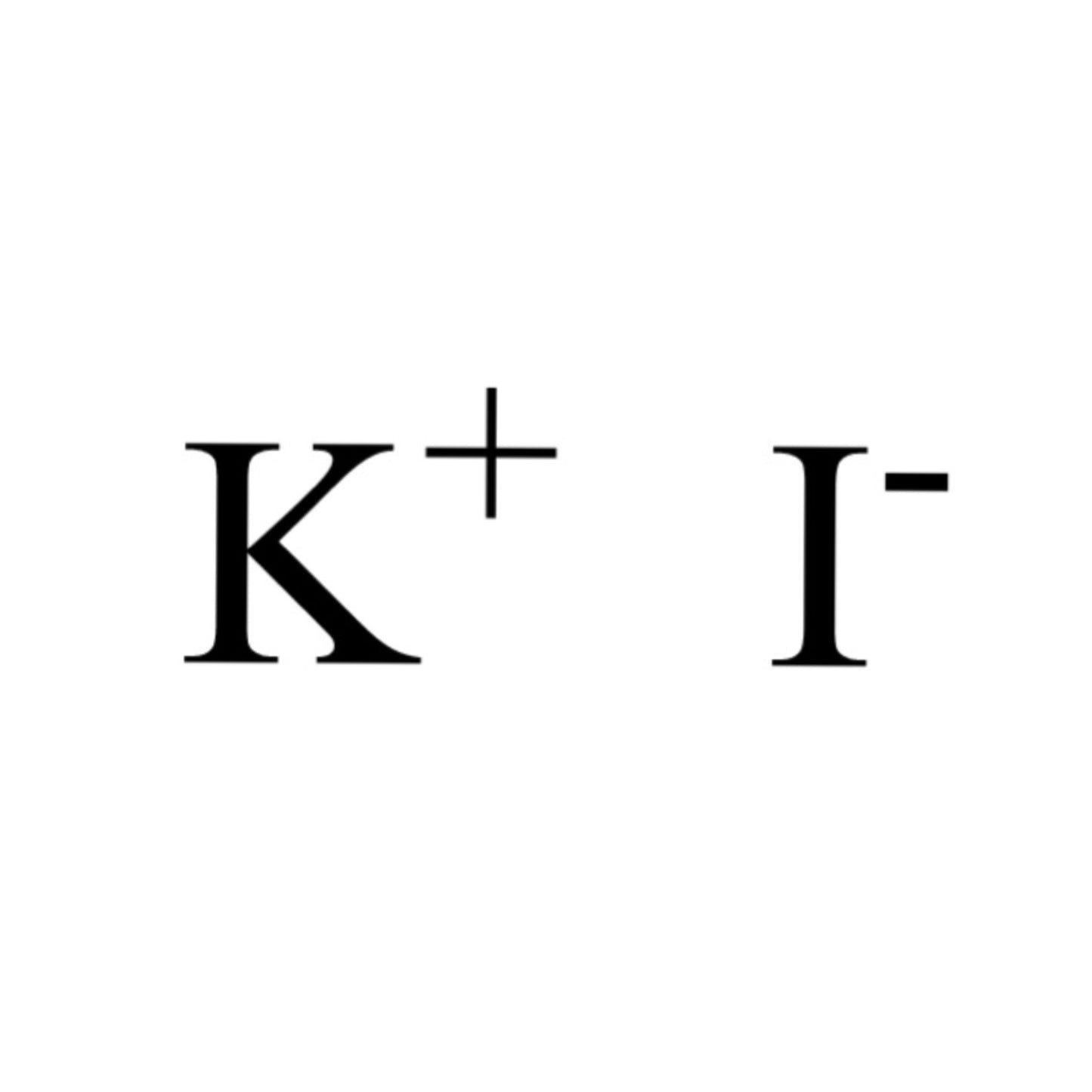 3 Potassium Iodide - 30 mg Maximum Daily Dosage - Three Ingredients